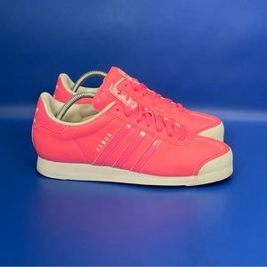 Adidas Samoa Lifestyle Shoes Womens 10 Hyper Pink Summit White